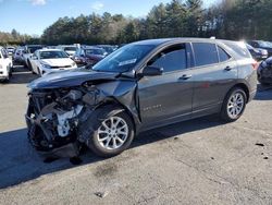 Salvage cars for sale at Exeter, RI auction: 2018 Chevrolet Equinox LS