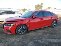 Salvage cars for sale at San Diego, CA auction: 2024 Honda Civic EXL