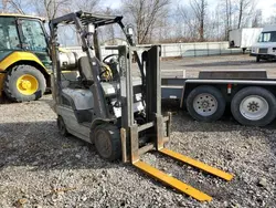 Salvage trucks for sale at Central Square, NY auction: 2012 Nissan Forklift