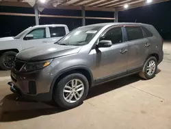 Salvage cars for sale at Tanner, AL auction: 2015 KIA Sorento LX