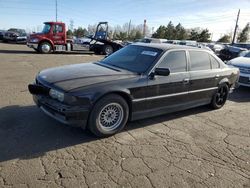 Salvage cars for sale at Denver, CO auction: 1999 BMW 740 IL