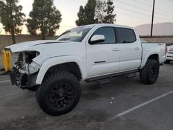 Salvage cars for sale at Rancho Cucamonga, CA auction: 2018 Toyota Tacoma Double Cab