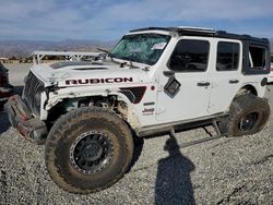 Salvage cars for sale at Mentone, CA auction: 2020 Jeep Wrangler Unlimited Rubicon