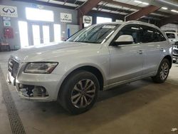 Salvage cars for sale from Copart East Granby, CT: 2013 Audi Q5 Premium