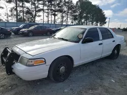 Salvage cars for sale at Loganville, GA auction: 2011 Ford Crown Victoria Police Interceptor