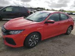 Salvage cars for sale at West Palm Beach, FL auction: 2017 Honda Civic LX