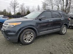 Ford salvage cars for sale: 2015 Ford Explorer XLT