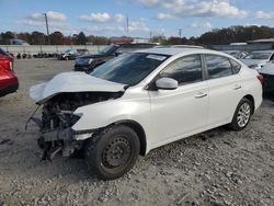 Salvage cars for sale at Montgomery, AL auction: 2016 Nissan Sentra S