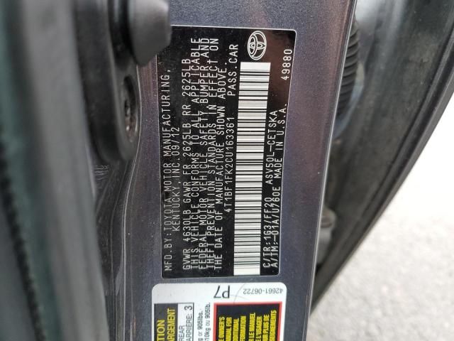 2012 Toyota Camry Base