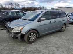 Salvage cars for sale at Spartanburg, SC auction: 2007 Honda Odyssey EXL