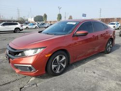 Honda Civic lx salvage cars for sale: 2021 Honda Civic LX