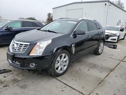 Salvage cars for sale at Sacramento, CA auction: 2015 Cadillac SRX Premium Collection