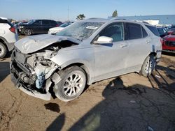 Salvage cars for sale at Woodhaven, MI auction: 2018 Chevrolet Equinox LT