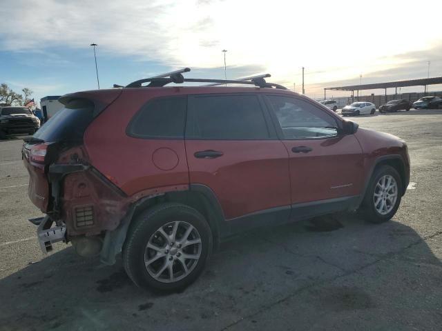 2016 Jeep Cherokee Sport