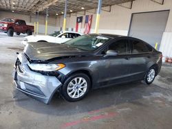 Salvage cars for sale from Copart Corpus Christi, TX: 2018 Ford Fusion S