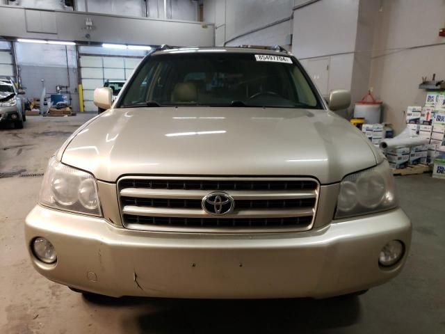 2002 Toyota Highlander Limited