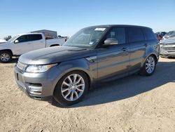 Salvage cars for sale from Copart Amarillo, TX: 2016 Land Rover Range Rover Sport SC