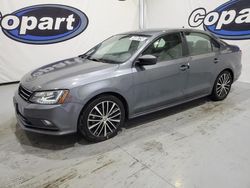 Volkswagen salvage cars for sale: 2016 Volkswagen Jetta Sport