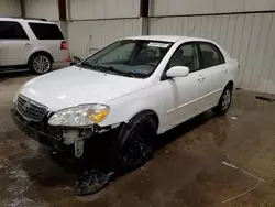 Salvage cars for sale at Pennsburg, PA auction: 2005 Toyota Corolla CE