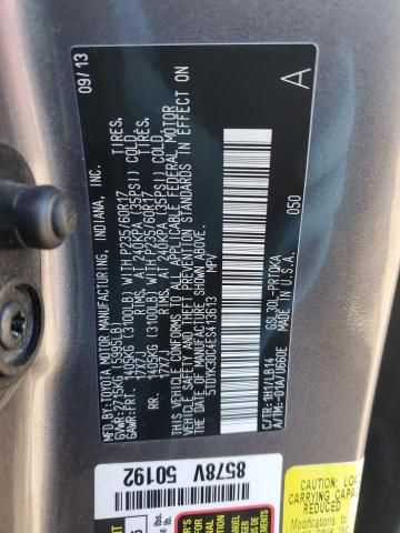 2014 Toyota Sienna XLE