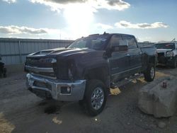 Salvage trucks for sale at Kansas City, KS auction: 2017 Chevrolet Silverado K3500 LTZ