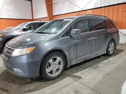 Honda salvage cars for sale: 2013 Honda Odyssey Touring