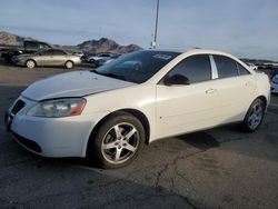 Pontiac salvage cars for sale: 2007 Pontiac G6 Base