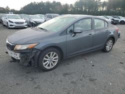 Honda Civic ex salvage cars for sale: 2012 Honda Civic EX