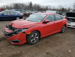 Salvage cars for sale from Copart Chalfont, PA: 2019 Honda Civic LX