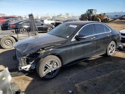 Salvage cars for sale at Brighton, CO auction: 2021 Mercedes-Benz C 300 4matic