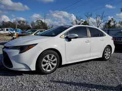 Salvage cars for sale at Riverview, FL auction: 2022 Toyota Corolla LE