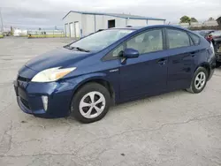 Salvage cars for sale at Tulsa, OK auction: 2013 Toyota Prius