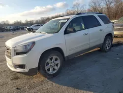 Salvage cars for sale from Copart Ellwood City, PA: 2015 GMC Acadia SLE