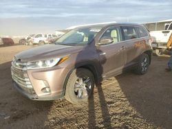 2017 Toyota Highlander Hybrid Limited en venta en Brighton, CO