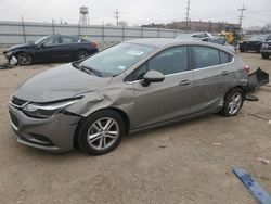 Chevrolet salvage cars for sale: 2017 Chevrolet Cruze LT