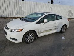 Salvage cars for sale at Van Nuys, CA auction: 2012 Honda Civic EX