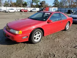 Salvage cars for sale at Hampton, VA auction: 1990 Ford Thunderbird Super Coupe