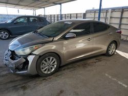 Salvage cars for sale at Anthony, TX auction: 2014 Hyundai Elantra SE