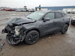 Salvage cars for sale at Woodhaven, MI auction: 2021 Chevrolet Blazer 2LT