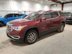 Salvage cars for sale at Milwaukee, WI auction: 2017 GMC Acadia SLE