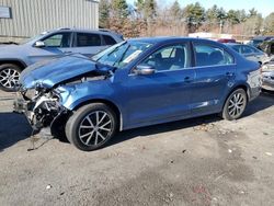 Salvage cars for sale at Exeter, RI auction: 2017 Volkswagen Jetta SE