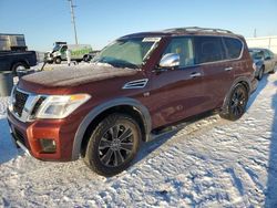 2017 Nissan Armada Platinum en venta en Bismarck, ND