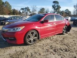 Honda Vehiculos salvage en venta: 2017 Honda Accord Sport