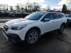 Salvage cars for sale at Portland, OR auction: 2020 Subaru Outback Touring