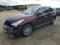 Salvage cars for sale at Tanner, AL auction: 2017 Infiniti QX50