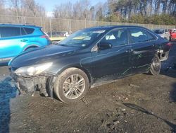 Salvage cars for sale at Waldorf, MD auction: 2017 Toyota Camry LE