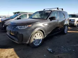 Salvage cars for sale at Brighton, CO auction: 2019 Land Rover Discovery SE