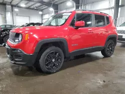 Salvage cars for sale at Ham Lake, MN auction: 2016 Jeep Renegade Latitude