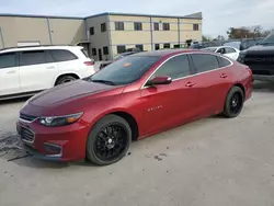 Salvage cars for sale at Wilmer, TX auction: 2018 Chevrolet Malibu Hybrid