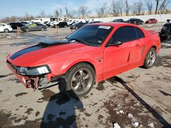 Salvage cars for sale from Copart Bridgeton, MO: 2000 Ford Mustang GT